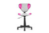 LIDRIS Krzesło obrotowe szary/różowy - zdjęcie 2