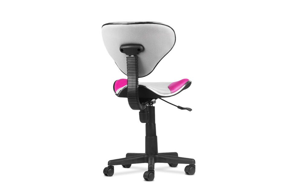 LIDRIS Krzesło obrotowe szary/różowy - zdjęcie 3