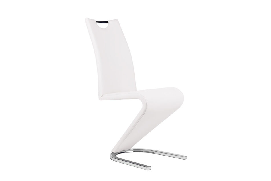 IGUS Krzesło z wygiętym stelażem białe biały - zdjęcie 0