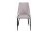 GLIS Krzesło tapicerowane na czarnych nóżkach szare jasny szary/czarny - zdjęcie 2