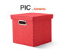 PIC Pudełko czerwony - zdjęcie 5
