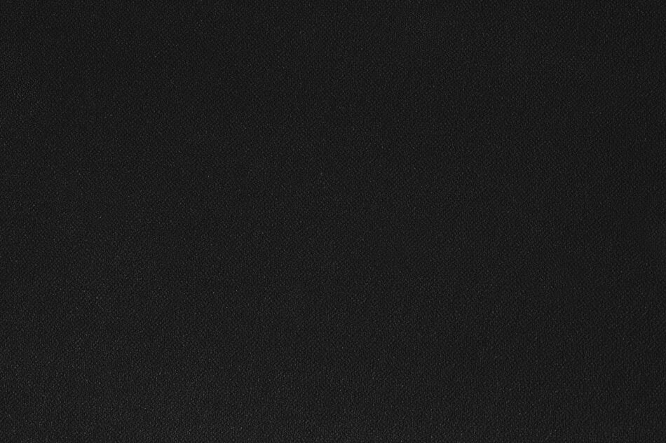 TAGIO Czarna pufa skandynawska czarny - zdjęcie 3