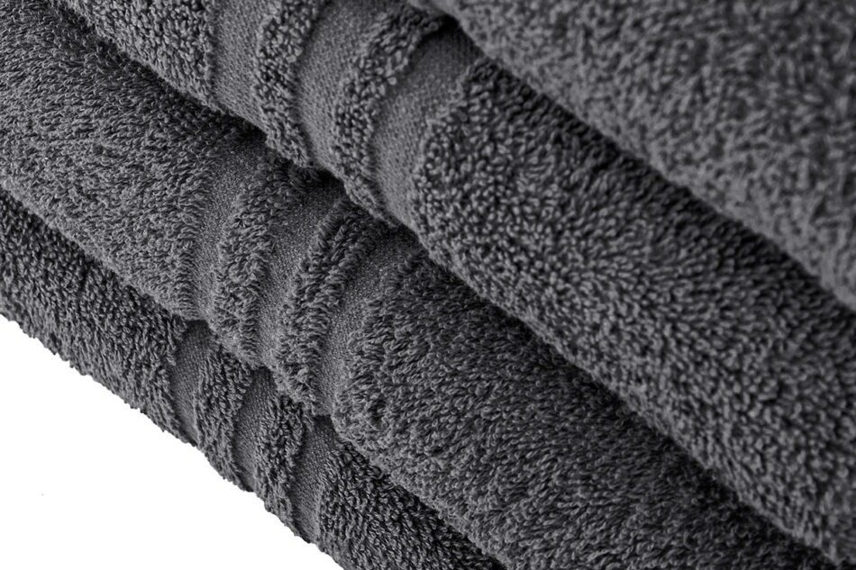 MANTEL Komplet ręczników średnich 4 szt. szary - zdjęcie 6