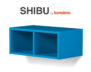 SHIBU Wisząca półka do pokoju dziecięcego niebieski - zdjęcie 4