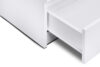ODIS Pojemna szafka nocna z szufladami 40 cm biała biały - zdjęcie 4