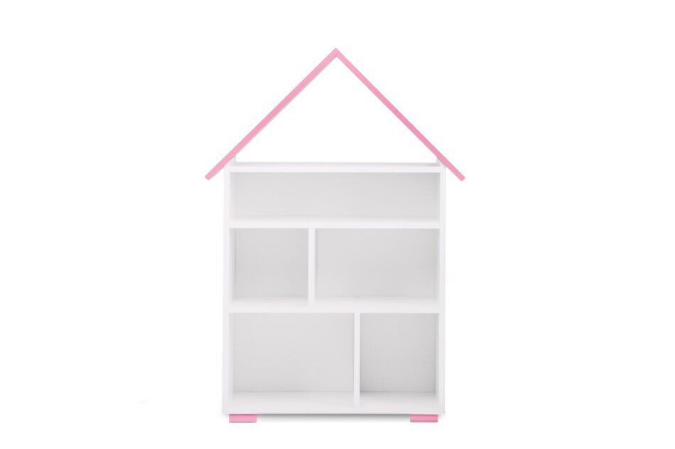 PABIS Zestaw meble dla dziewczynki różowe 4 elementy biały/różowy - zdjęcie 2