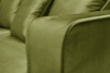 KANO Sofa trzyosobowa z dodatkowymi poduszkami oliwkowa oliwkowy - zdjęcie 5