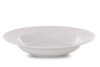 AMELIA CARMEN Zestaw obiadowy porcelana 25 elementów biały wzór dla 6 os. biały - zdjęcie 4