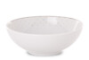 AMELIA CARMEN Zestaw obiadowy porcelana 25 elementów biały wzór dla 6 os. biały - zdjęcie 3