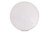 AMELIA CARMEN Zestaw kawowy porcelana 12 elementów biały wzór dla 6 os. biały - zdjęcie 3