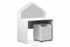 MIRUM Zestaw meble domki dla chłopca szare 6 elementów biały/ciemny miętowy/szary - zdjęcie 18
