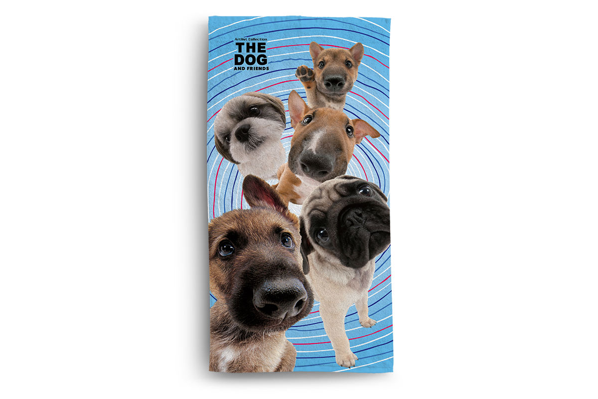 Ręcznik the Dog 5 psów