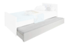FARGE Elegancka szuflada pod łóżko biała biały - zdjęcie 3
