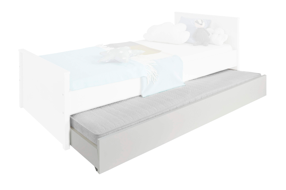 FARGE Elegancka szuflada pod łóżko biała biały - zdjęcie 2