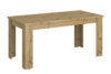 LEORI Stół rozkładany 160 cm w stylu loft dąb artisan dąb artisan - zdjęcie 1