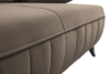 VENTI Sofa z funkcją spania z podłokietnikami welur beżowa beżowy - zdjęcie 6
