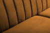 CAVICO Rozkładana sofa do salonu automat wersalkowy żółta musztardowy - zdjęcie 5