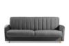CAVICO Rozkładana sofa do salonu automat wersalkowy szara grafitowy - zdjęcie 1