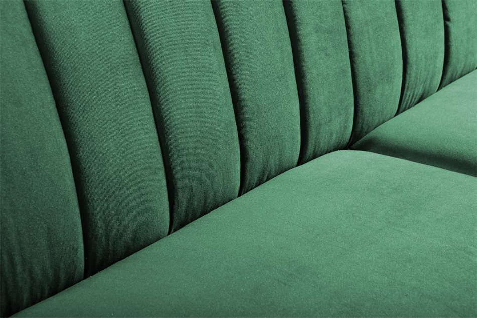 CAVICO Rozkładana sofa do salonu automat wersalkowy ciemnozielona ciemny zielony - zdjęcie 4