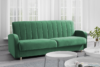 CAVICO Rozkładana sofa do salonu automat wersalkowy ciemnozielona ciemny zielony - zdjęcie 2