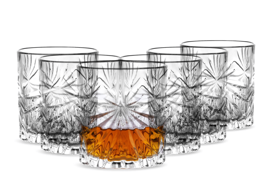 PRESTIGE FIORE Szklanka do whisky 6 szt. przezroczysty - zdjęcie 3
