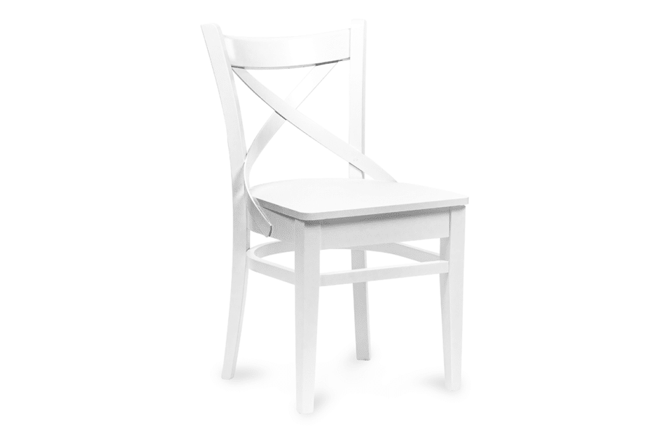 TEMOS Krzesło do kuchni białe biały - zdjęcie 0