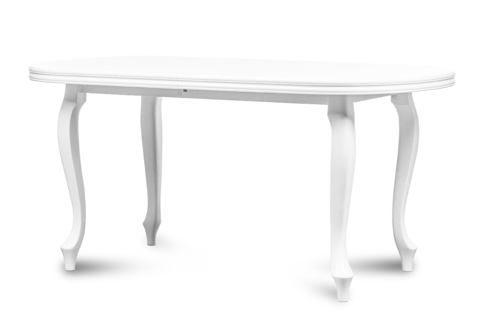 ALTIS Stół rozkładany 140 cm vintage biały biały - zdjęcie 1