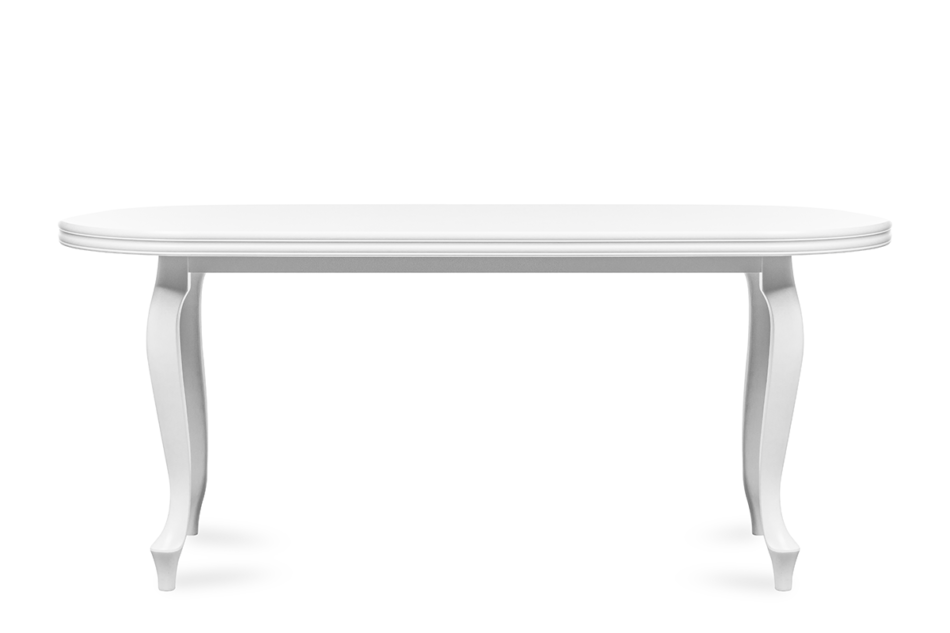 ALTIS Stół rozkładany 160 cm vintage biały biały - zdjęcie 2