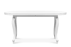 ALTIS Duży stół rozkładany 140 cm vintage biały biały - zdjęcie 1