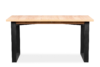 CETO Stół w stylu loftowym rozkładany dąb dąb jasny - zdjęcie 1