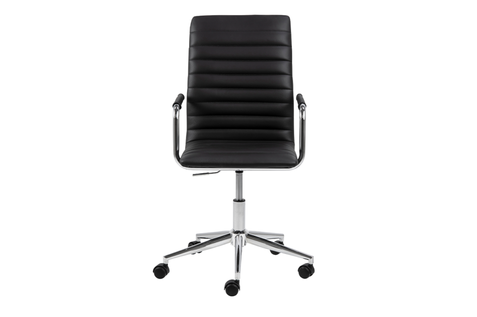 NESCO Krzesło biurowe obrotowe czarne czarny - zdjęcie 0