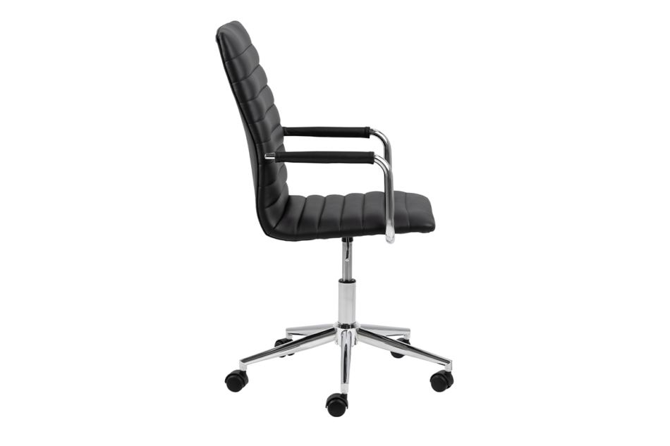 NESCO Krzesło biurowe obrotowe czarne czarny - zdjęcie 4