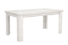 KASHMIR Stół rustykalny rozkładany kremowy - zdjęcie 1
