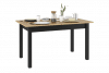 HURICO Stół rozkładany loft dąb artisan/czarny - zdjęcie 4