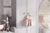 GIGLU Toaletka dla dziewczynki biała biały/różowy - zdjęcie 4