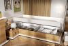 TINCTO Komoda z szufladami do salonu hikora naturalna/biały - zdjęcie 4