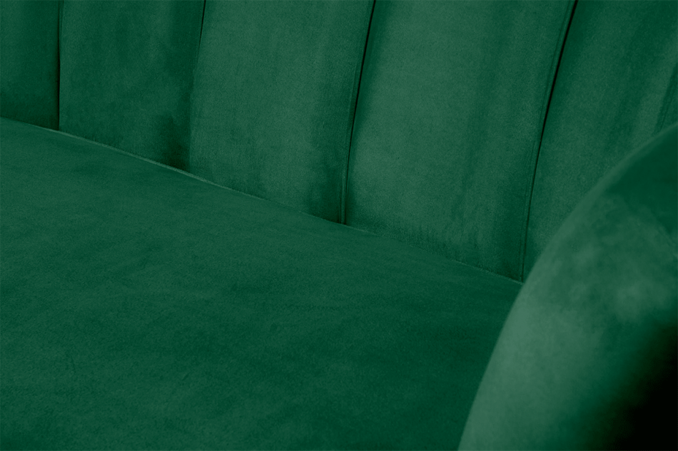 MARE Sofa muszelka butelkowa zieleń ciemny zielony - zdjęcie 5