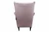 LETO Welurowy fotel uszak różowy różowy - zdjęcie 6