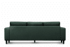 ALIO Nowoczesna sofa trzyosobowa na nóżkach zielona zielony - zdjęcie 6
