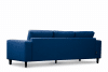 ALIO Nowoczesna sofa trzyosobowa na nóżkach niebieska niebieski - zdjęcie 5