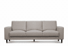 ALIO Nowoczesna sofa trzyosobowa na nóżkach beżowa beżowy - zdjęcie 1