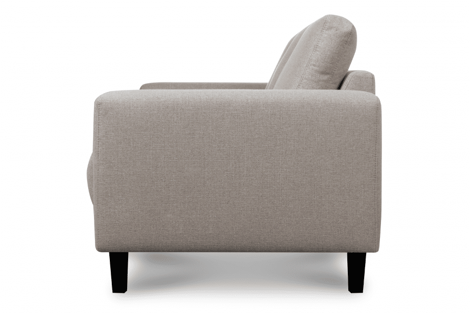 ALIO Nowoczesna sofa trzyosobowa na nóżkach beżowa beżowy - zdjęcie 3
