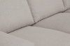 ALIO Nowoczesna sofa trzyosobowa na nóżkach beżowa beżowy - zdjęcie 9