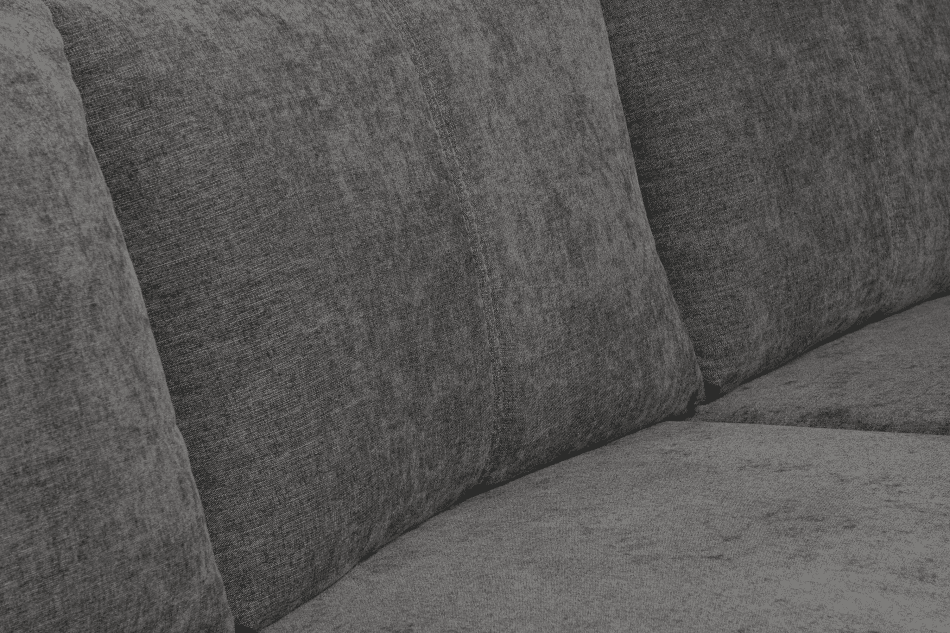 CONTEL Narożnik prawy loft tkanina typu plecionka ciemnoszary ciemny szary - zdjęcie 7