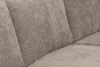 CONTEL Narożnik prawy loft tkanina typu plecionka beżowy beżowy - zdjęcie 8