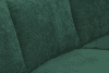 CONTEL Narożnik lewy loft tkanina typu plecionka ciemnozielony ciemny zielony - zdjęcie 8