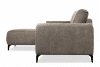 CONTEL Narożnik lewy loft tkanina typu plecionka beżowy beżowy - zdjęcie 4