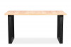 CETO Stół w stylu loftowym dąb dąb jasny - zdjęcie 1