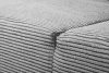 NIVA Kanapa sztruksowa rozkładana ciemnoszara ciemny szary - zdjęcie 9
