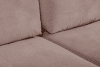 TENUS Sofa trzyosobowa w stylu klasycznym matowy welur jasnobrązowa jasny brązowy - zdjęcie 11